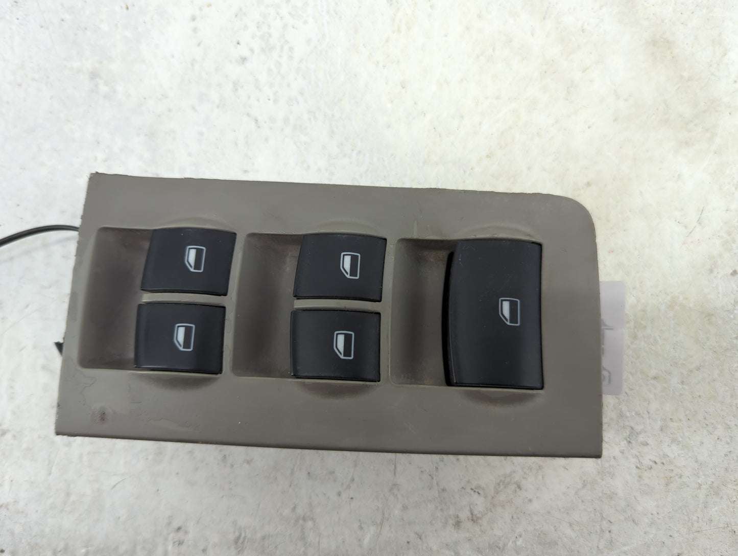 2002-2009 Audi A4 Master Power Window Switch Replacement Driver Side Left P/N:8H0959851C 8H0959851C5PR Fits OEM Used Auto Pa