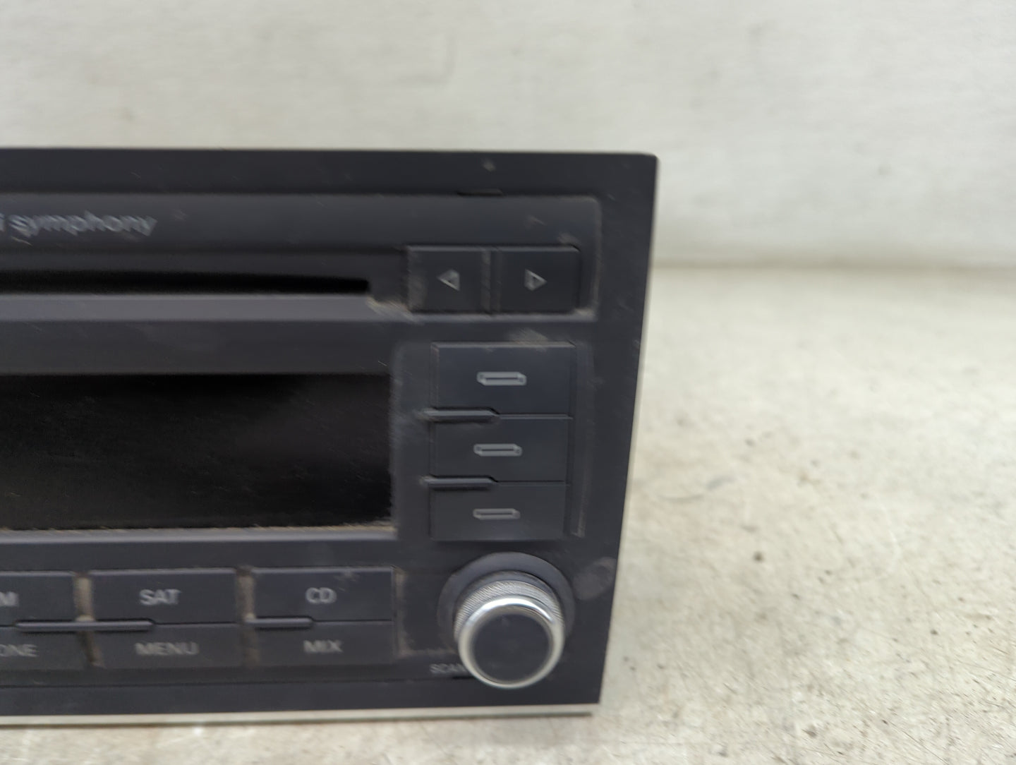 2008 Audi A4 Radio AM FM Cd Player Receiver Replacement P/N:8E0035195AF 7647034380, AUZ1Z4H27A2004 Fits OEM Used Auto Parts 