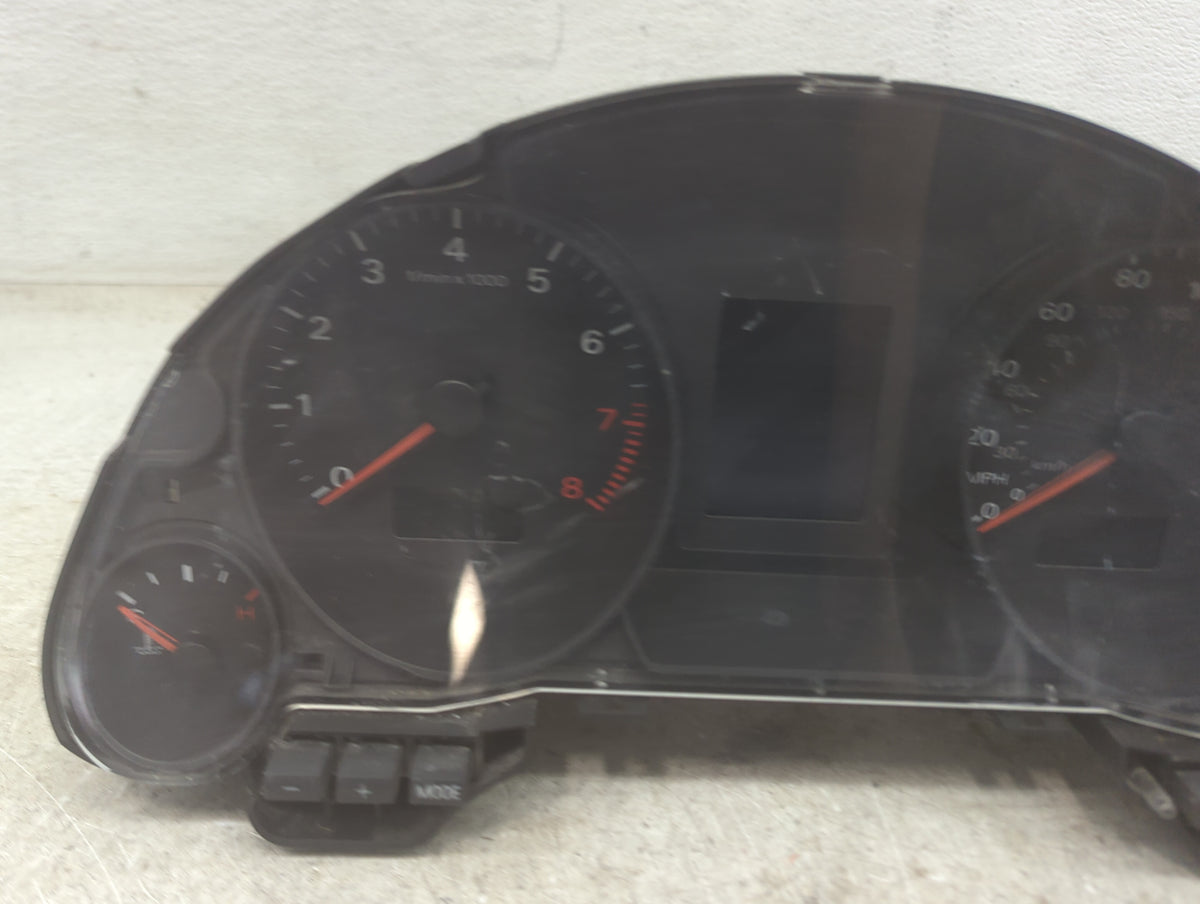 2008 Audi A4 Instrument Cluster Speedometer Gauges P/N:0263642J64 8E0920950T Miles: Fits OEM Used Auto Parts - Oemusedautopa