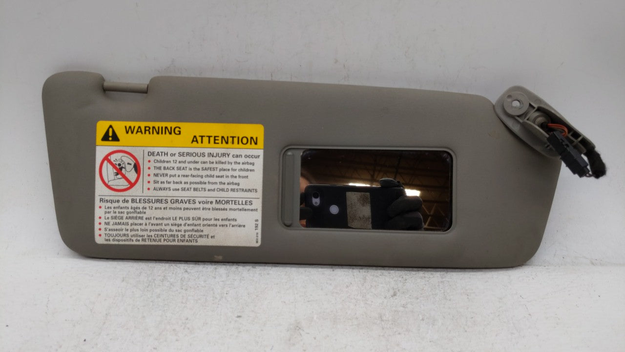 2003-2009 Audi A4 Sun Visor Shade Replacement Passenger Right Mirror Fits Fits 2003 2004 2005 2006 2007 2008 2009 OEM Used A