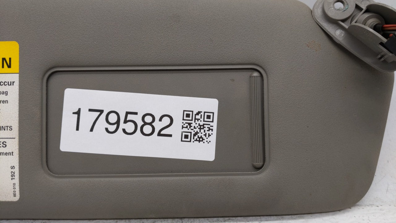 2003-2009 Audi A4 Sun Visor Shade Replacement Passenger Right Mirror Fits Fits 2003 2004 2005 2006 2007 2008 2009 OEM Used A