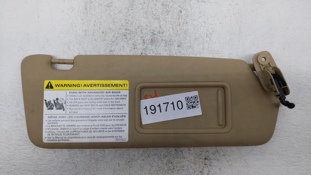 2002-2008 Audi A4 Sun Visor Shade Replacement Passenger Right Mirror Fits Fits 2002 2003 2004 2005 2006 2007 2008 OEM Used A