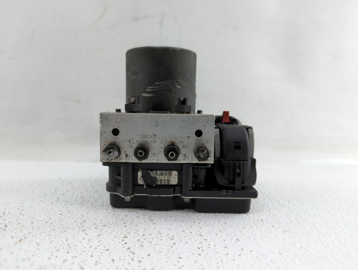 2007-2009 Audi A4 Anti-Lock Brake ABS Pump Module Actuator OEM P/N:8R0 614 517D 8E0 614 517BF Fits Fits 2007 2008 2009 OEM U