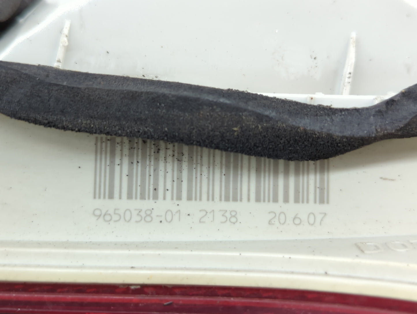 2005-2008 Audi A4 Tail Light Assembly Driver Left OEM P/N:965038-01 Fits Fits 2005 2006 2007 2008 OEM Used Auto Parts - Oemu