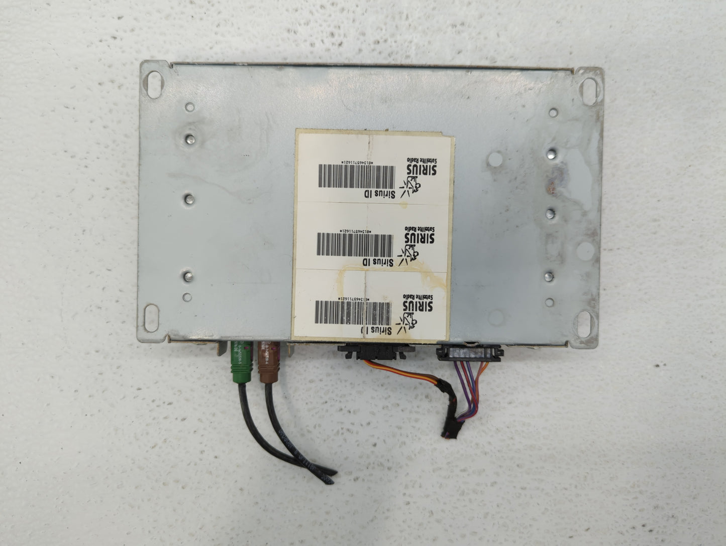 2008 Audi A4 Radio AM FM Cd Player Receiver Replacement P/N:8E0 035 593 F Fits OEM Used Auto Parts - Oemusedautoparts1.com