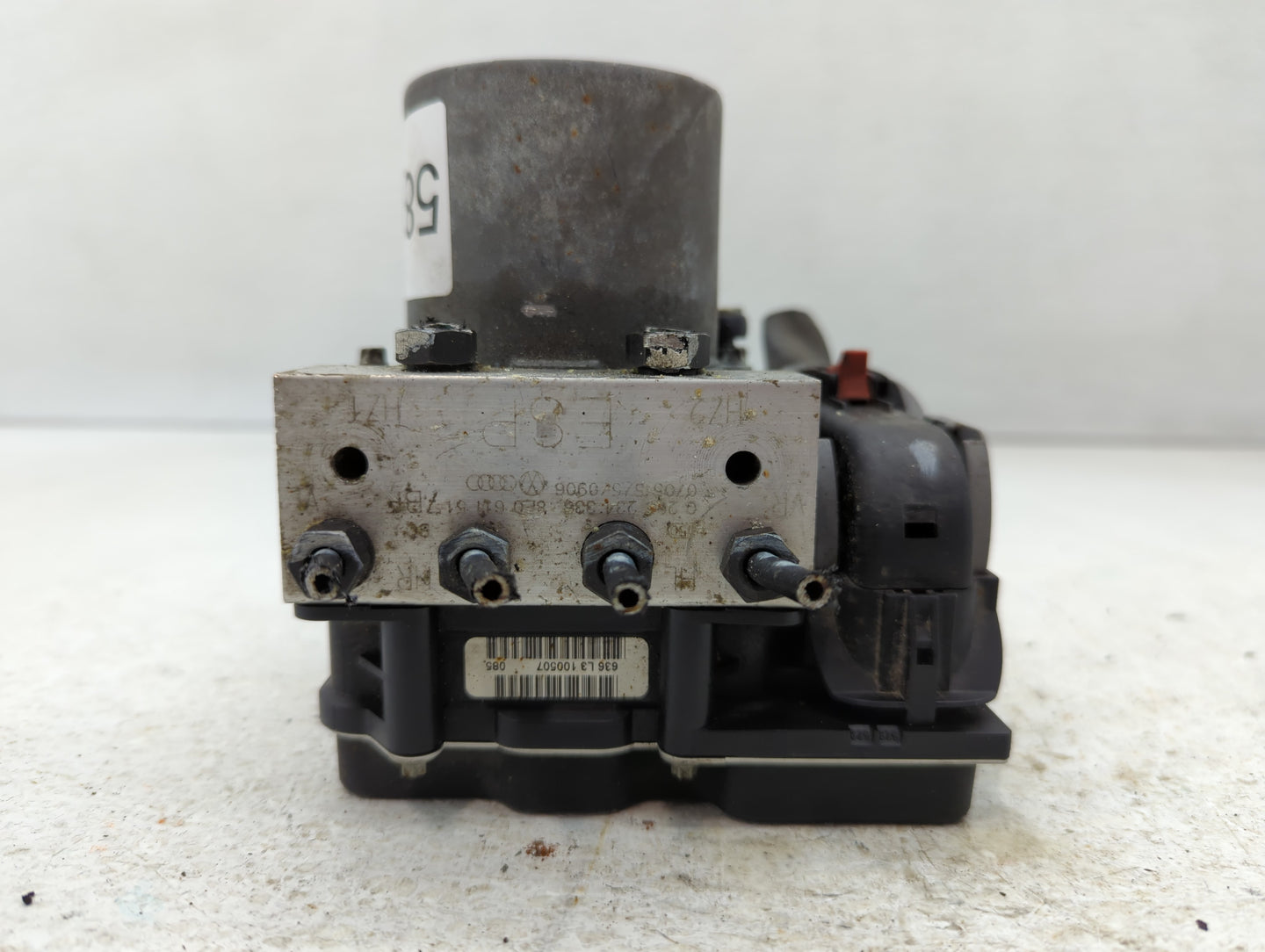 2007-2009 Audi A4 ABS Pump Control Module Replacement P/N:8E0 614 517 BF Fits Fits 2007 2008 2009 OEM Used Auto Parts - Oemu