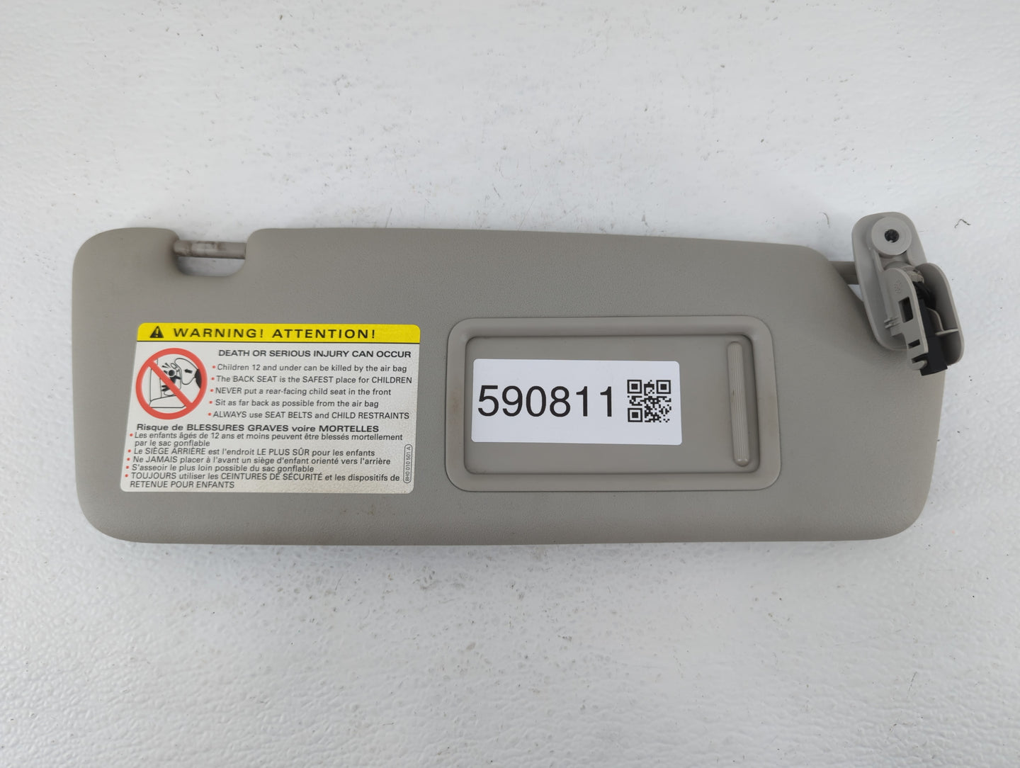 2002-2008 Audi A4 Sun Visor Shade Replacement Passenger Right Mirror Fits Fits 2002 2003 2004 2005 2006 2007 2008 OEM Used A