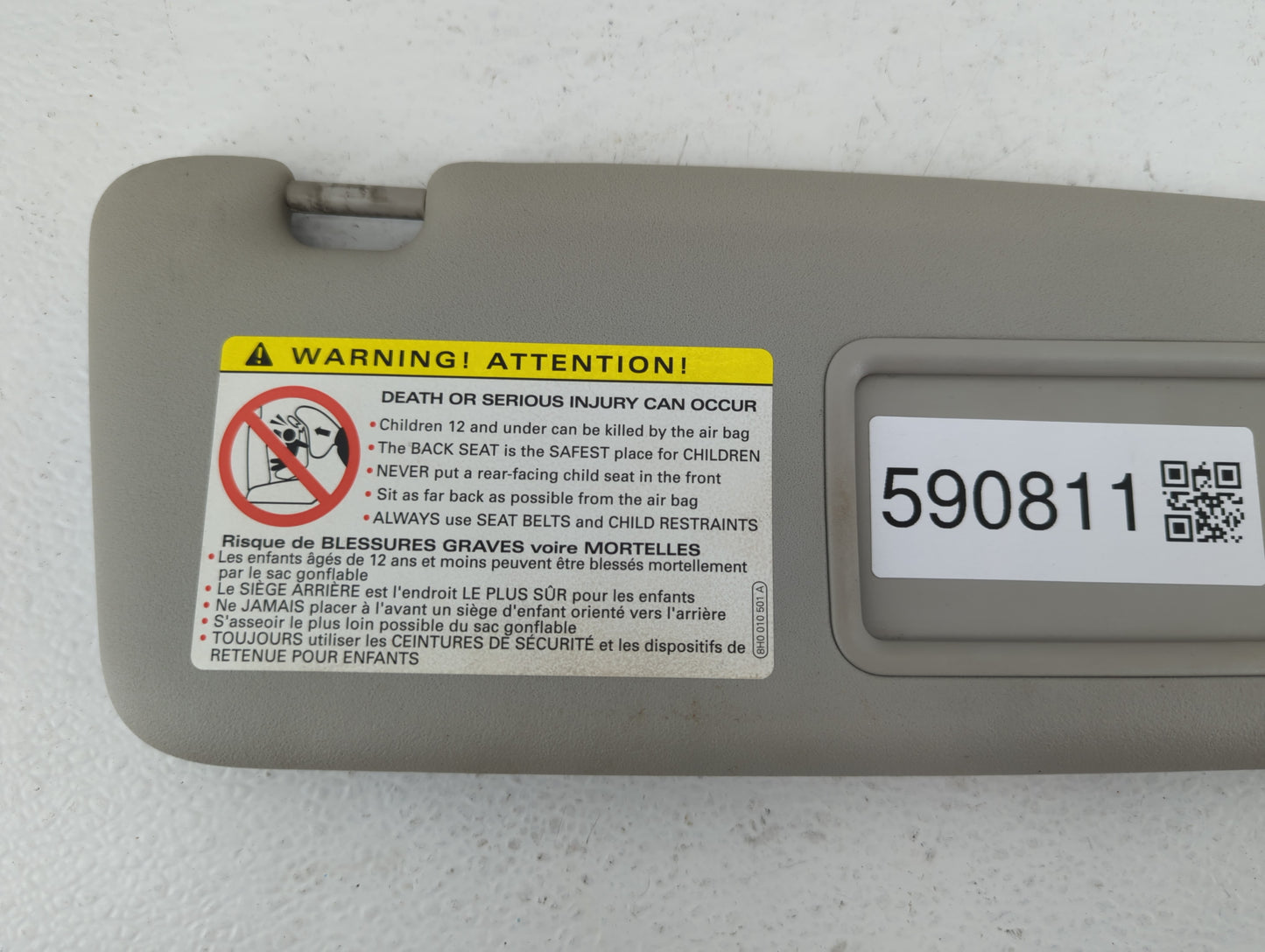 2002-2008 Audi A4 Sun Visor Shade Replacement Passenger Right Mirror Fits Fits 2002 2003 2004 2005 2006 2007 2008 OEM Used A