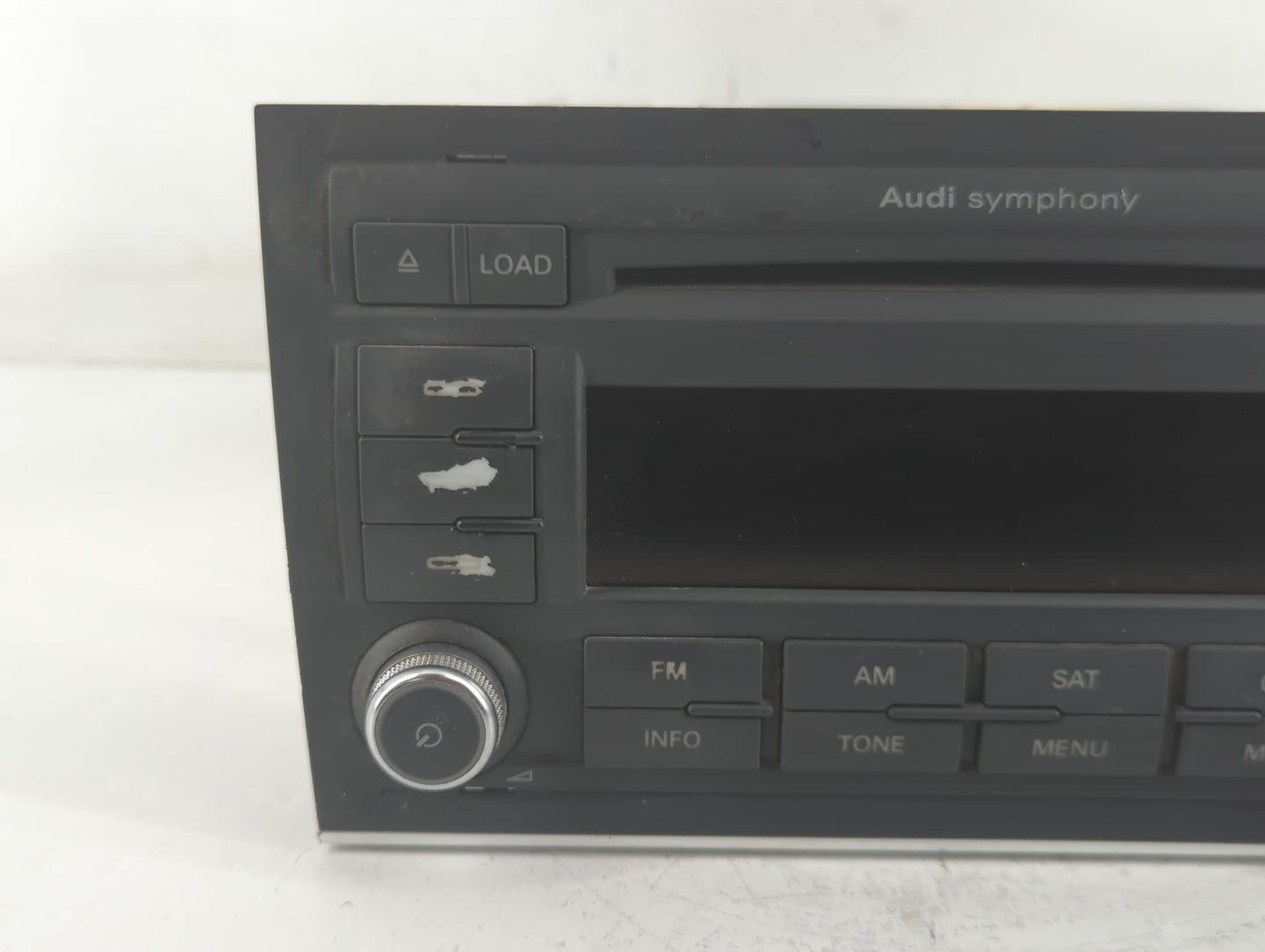 2008 Audi A4 Radio AM FM Cd Player Receiver Replacement P/N:7 646 019 380 Fits OEM Used Auto Parts - Oemusedautoparts1.com