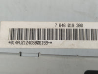 2008 Audi A4 Radio AM FM Cd Player Receiver Replacement P/N:7 646 019 380 Fits OEM Used Auto Parts - Oemusedautoparts1.com