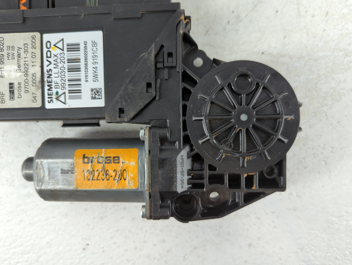 2008 Audi A4 Driver Left Side Electric Door Motor - Oemusedautoparts1.com