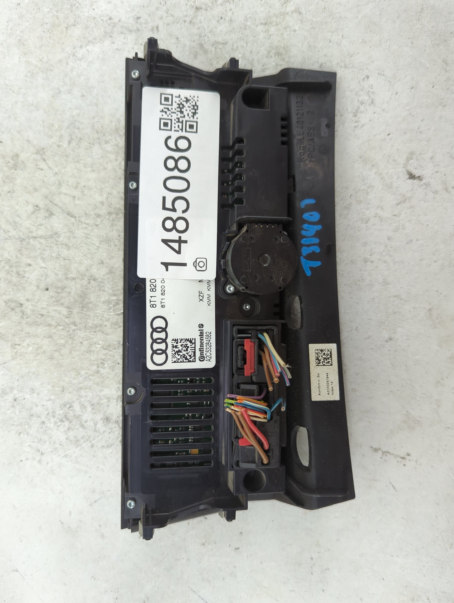 2008-2013 Audi A5 Climate Control Module Temperature AC/Heater Replacement P/N:8T1820043AH A2C53297844 Fits OEM Used Auto Pa