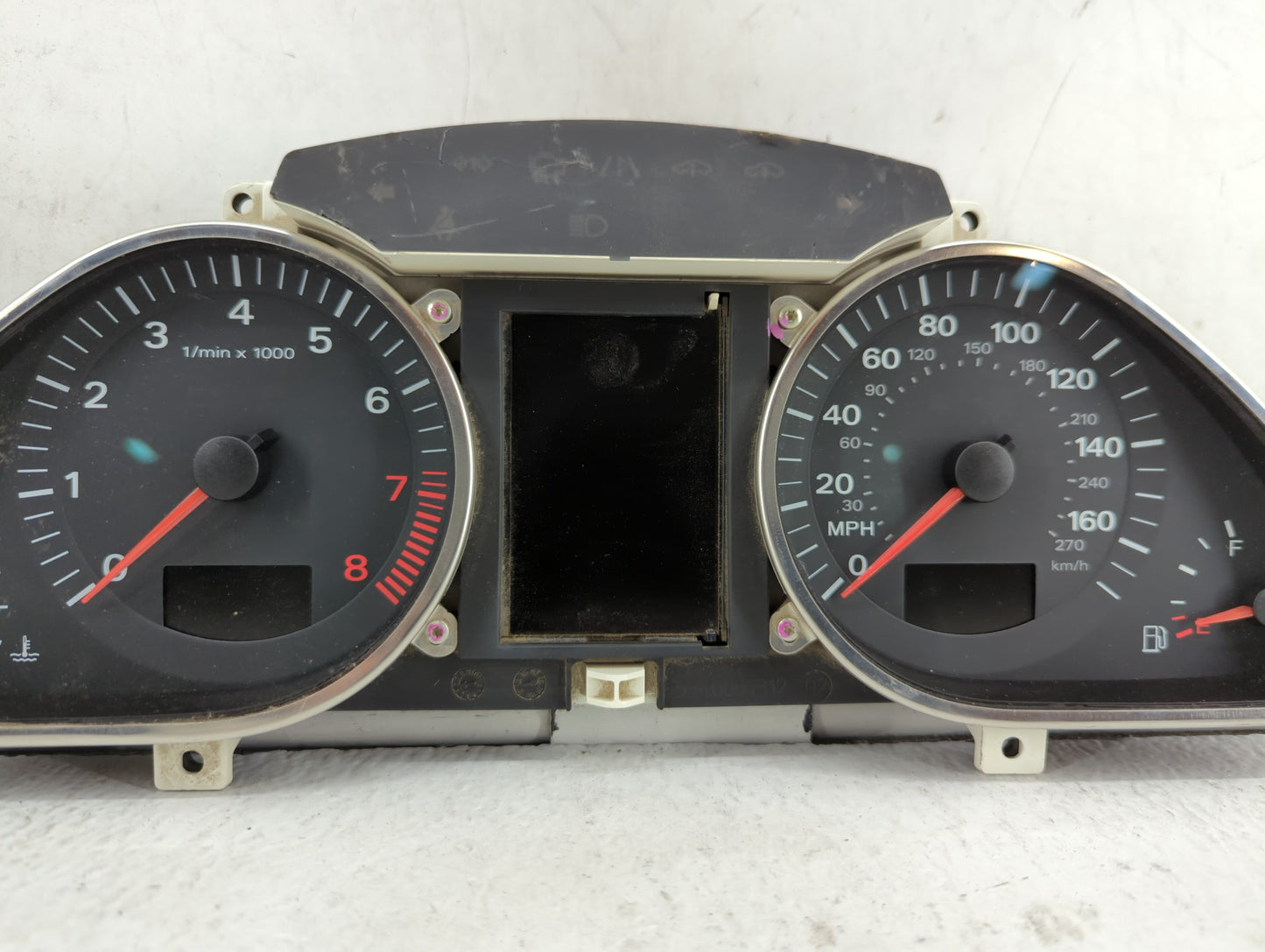 2005-2008 Audi A6 Instrument Cluster Speedometer Gauges P/N:4F0 920 951 A 4F0 920 950 S Fits Fits 2005 2006 2007 2008 OEM Us