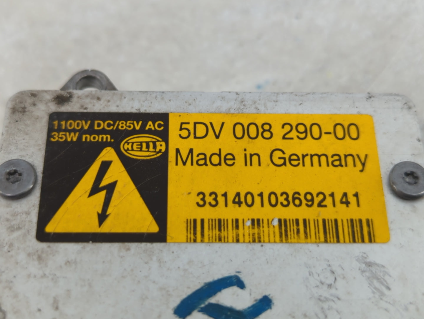 2005-2010 Audi A6 Headlight Ballast Head Light - Oemusedautoparts1.com