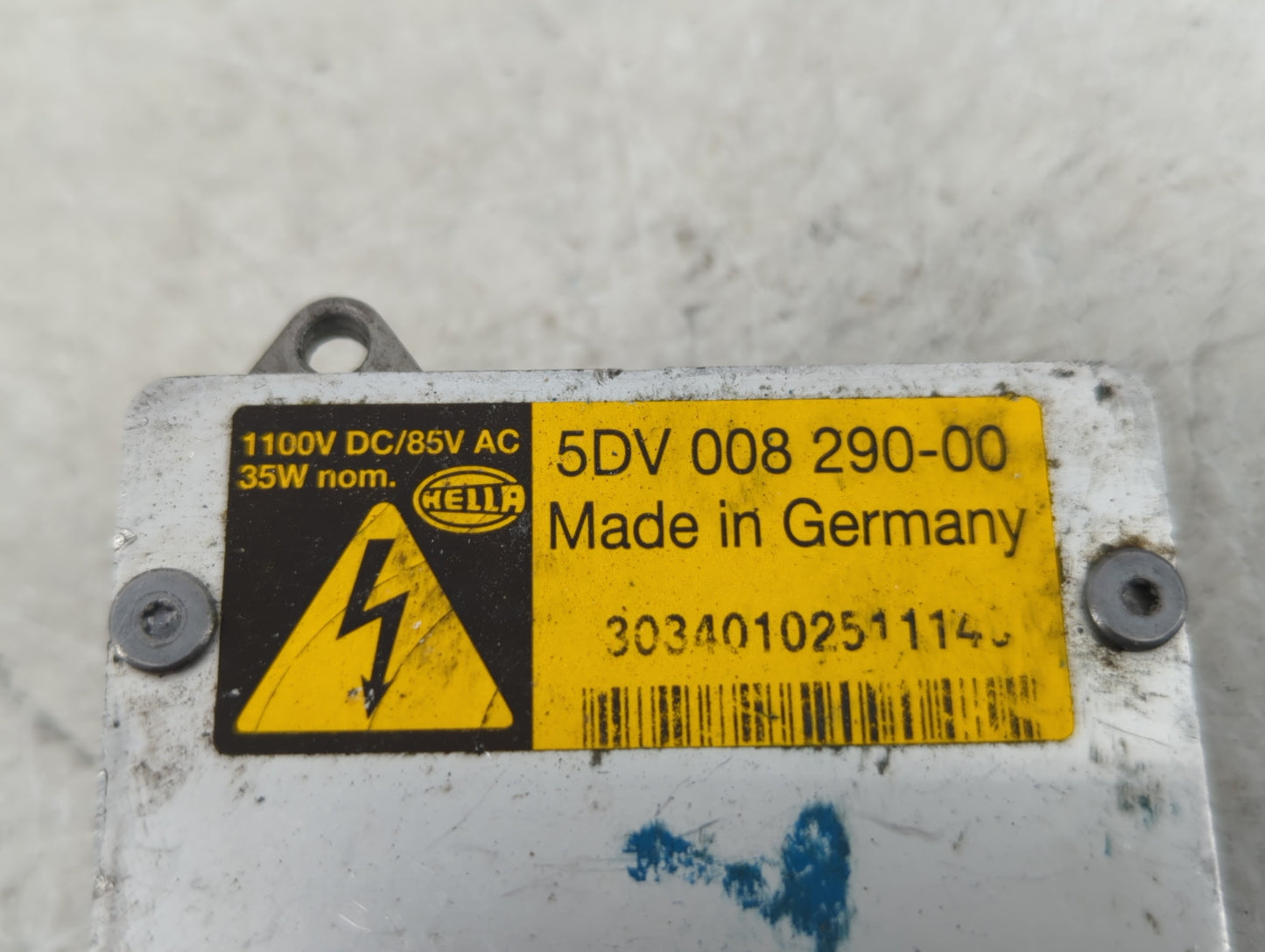 2006-2010 Audi A6 Headlight Ballast Head Light - Oemusedautoparts1.com