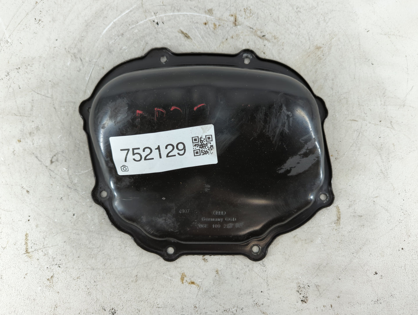 2007-2010 Audi A6 Engine Oil Pan Fits Fits 2007 2008 2009 2010 OEM Used Auto Parts - Oemusedautoparts1.com