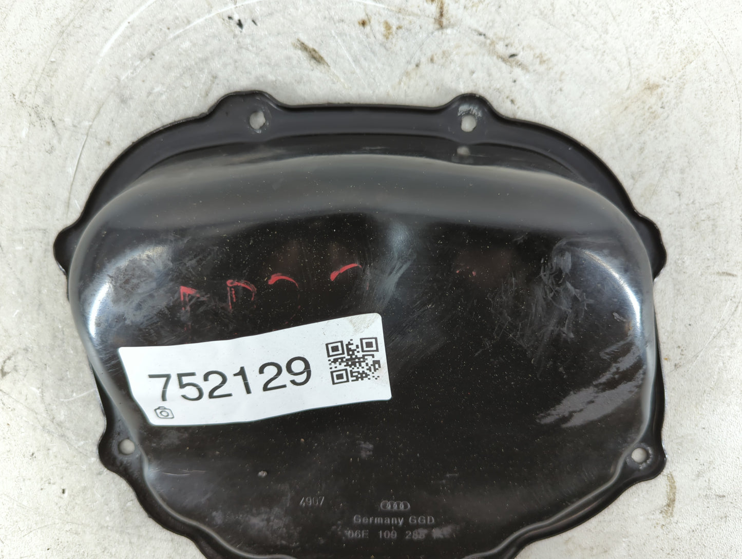 2007-2010 Audi A6 Engine Oil Pan Fits Fits 2007 2008 2009 2010 OEM Used Auto Parts - Oemusedautoparts1.com