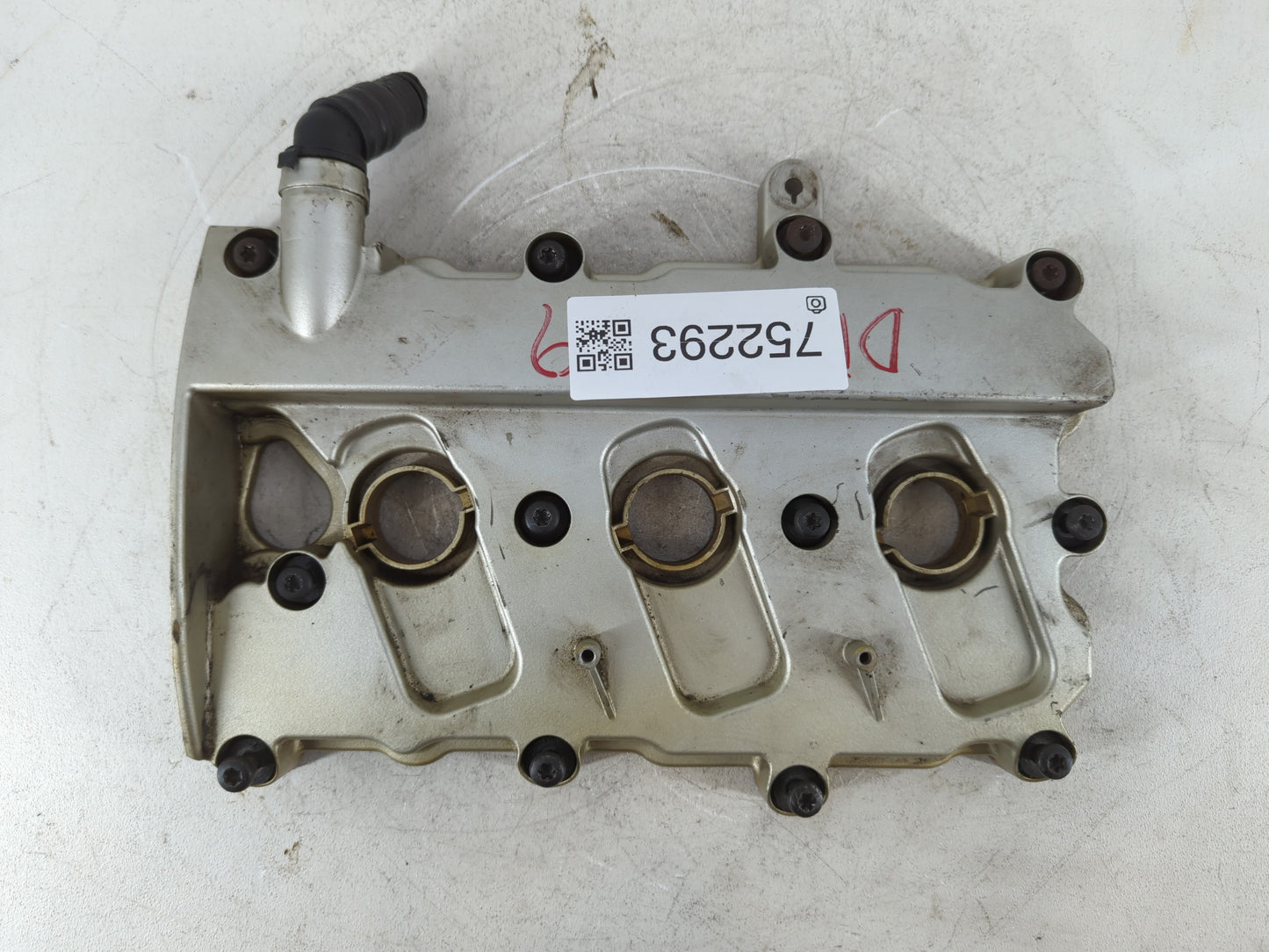 2008 Audi A6 Driver Left Cylinder Head Valve Cover P/N:5683123 06E 103 472 Fits OEM Used Auto Parts - Oemusedautoparts1.com