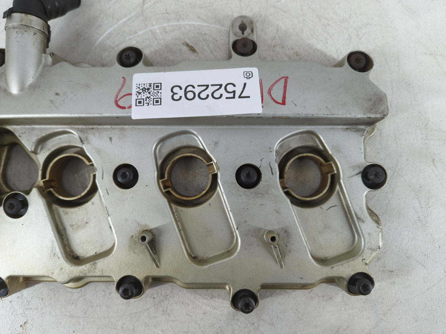 2008 Audi A6 Driver Left Cylinder Head Valve Cover P/N:5683123 06E 103 472 Fits OEM Used Auto Parts - Oemusedautoparts1.com