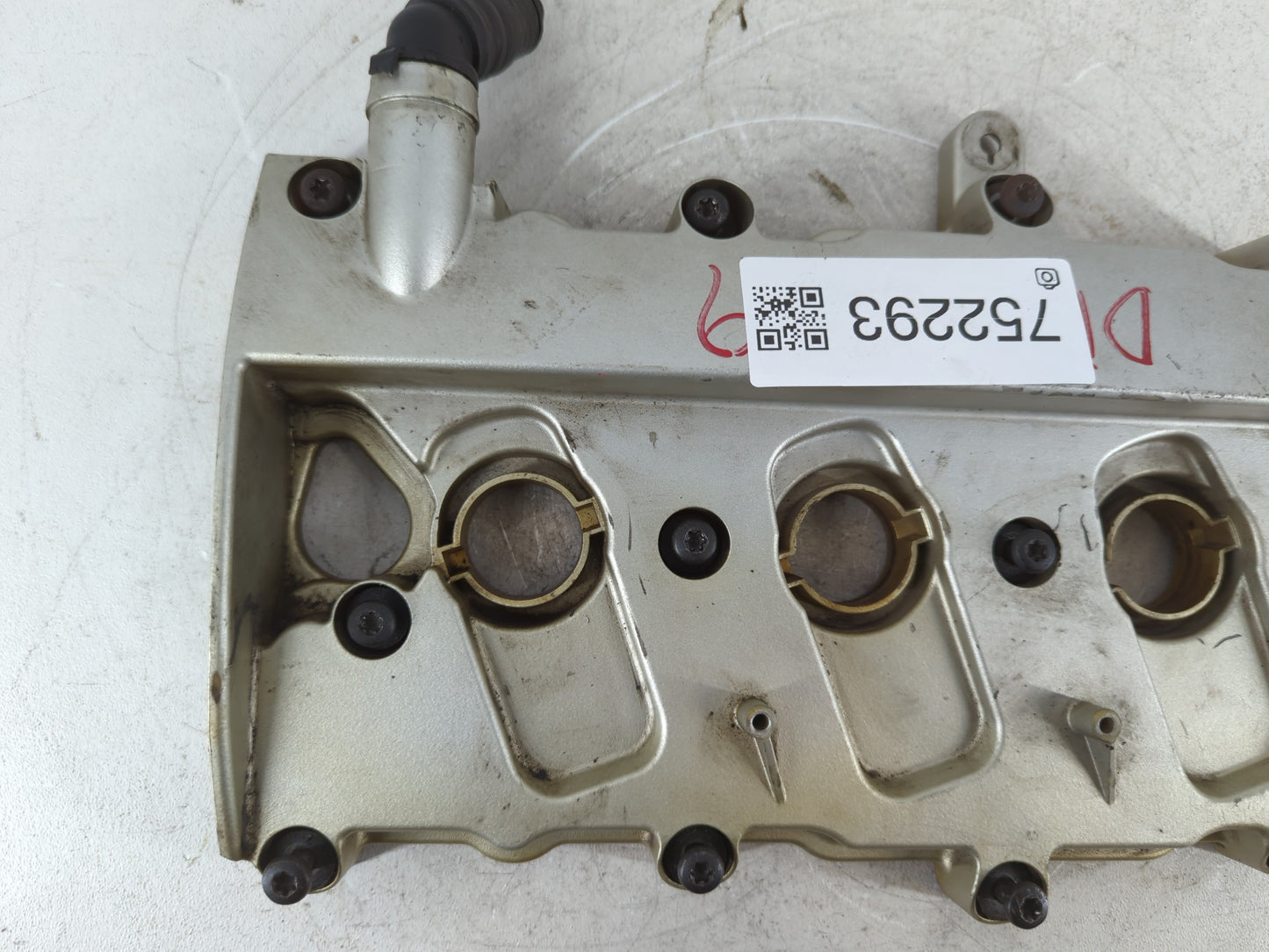 2008 Audi A6 Driver Left Cylinder Head Valve Cover P/N:5683123 06E 103 472 Fits OEM Used Auto Parts - Oemusedautoparts1.com