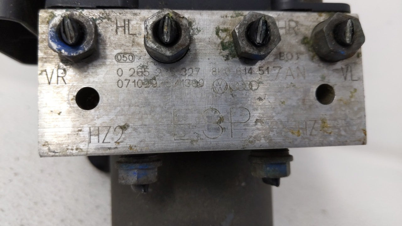 2008 Audi S5 ABS Pump Control Module Replacement P/N:8K0 614 517AN Fits OEM Used Auto Parts - Oemusedautoparts1.com