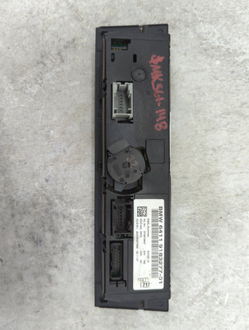 2008-2009 Bmw 128i Climate Control Module Temperature AC/Heater Replacement P/N:9183277-01 Fits Fits 2007 2008 2009 OEM Used Auto Parts