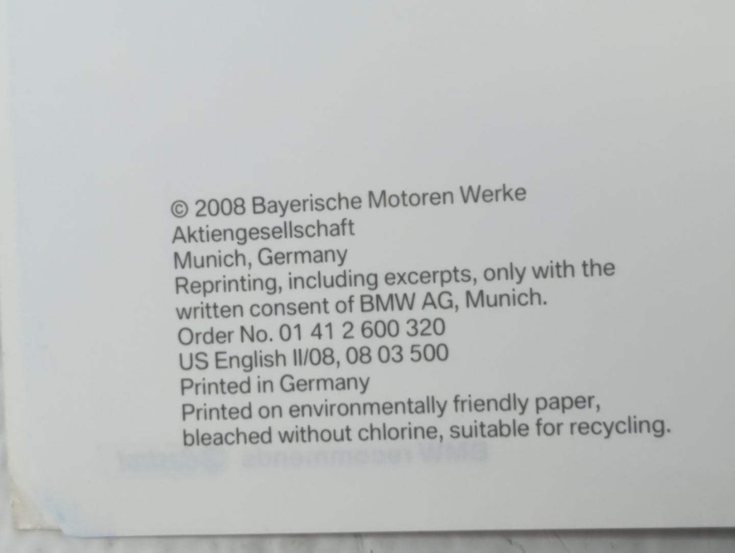 2008 Bmw 323i Owners Manual Book Guide OEM Used Auto Parts - Oemusedautoparts1.com