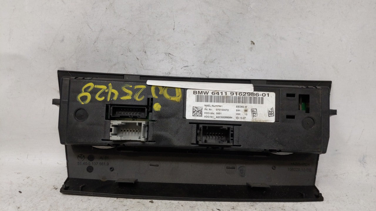 2006-2011 Bmw 323i Climate Control Module Temperature AC/Heater Replacement P/N:6411 9162986-01 6411 9199260-02 Fits OEM Use