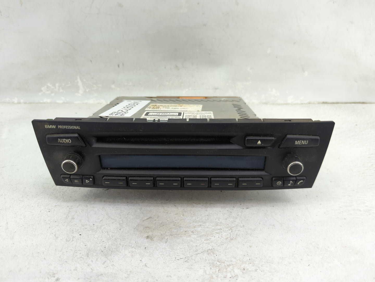 2008-2009 Bmw 328 Radio AM FM Cd Player Receiver Replacement P/N:9178860 P132543 Fits Fits 2008 2009 OEM Used Auto Parts - O