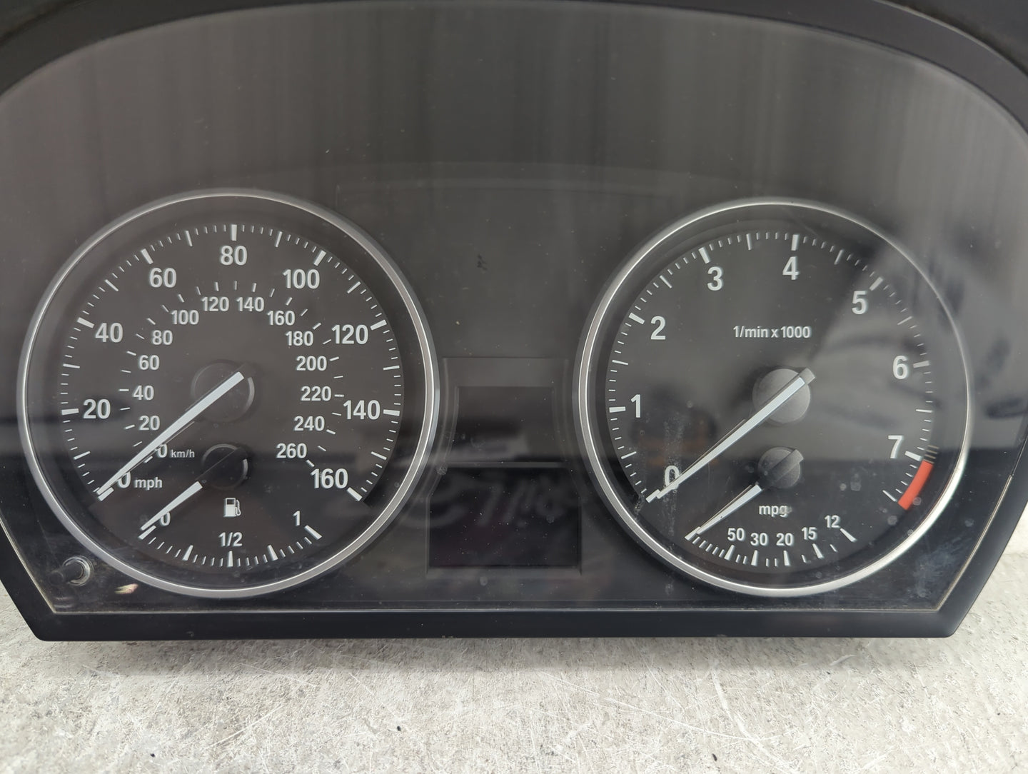 2007-2012 Bmw 328 Instrument Cluster Speedometer Gauges P/N:9166837-02 A2C53280516 Miles:107K Fits OEM Used Auto Parts - Oem