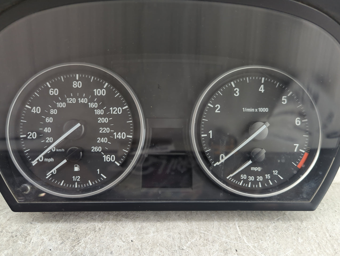 2007-2012 Bmw 328 Instrument Cluster Speedometer Gauges P/N:9166837-02 A2C53280516 Miles:107K Fits OEM Used Auto Parts - Oem
