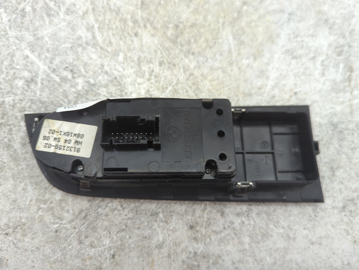 2007-2013 Bmw 328 Master Power Window Switch Replacement Driver Side Left P/N:9132159-02 Fits OEM Used Auto Parts - Oemuseda