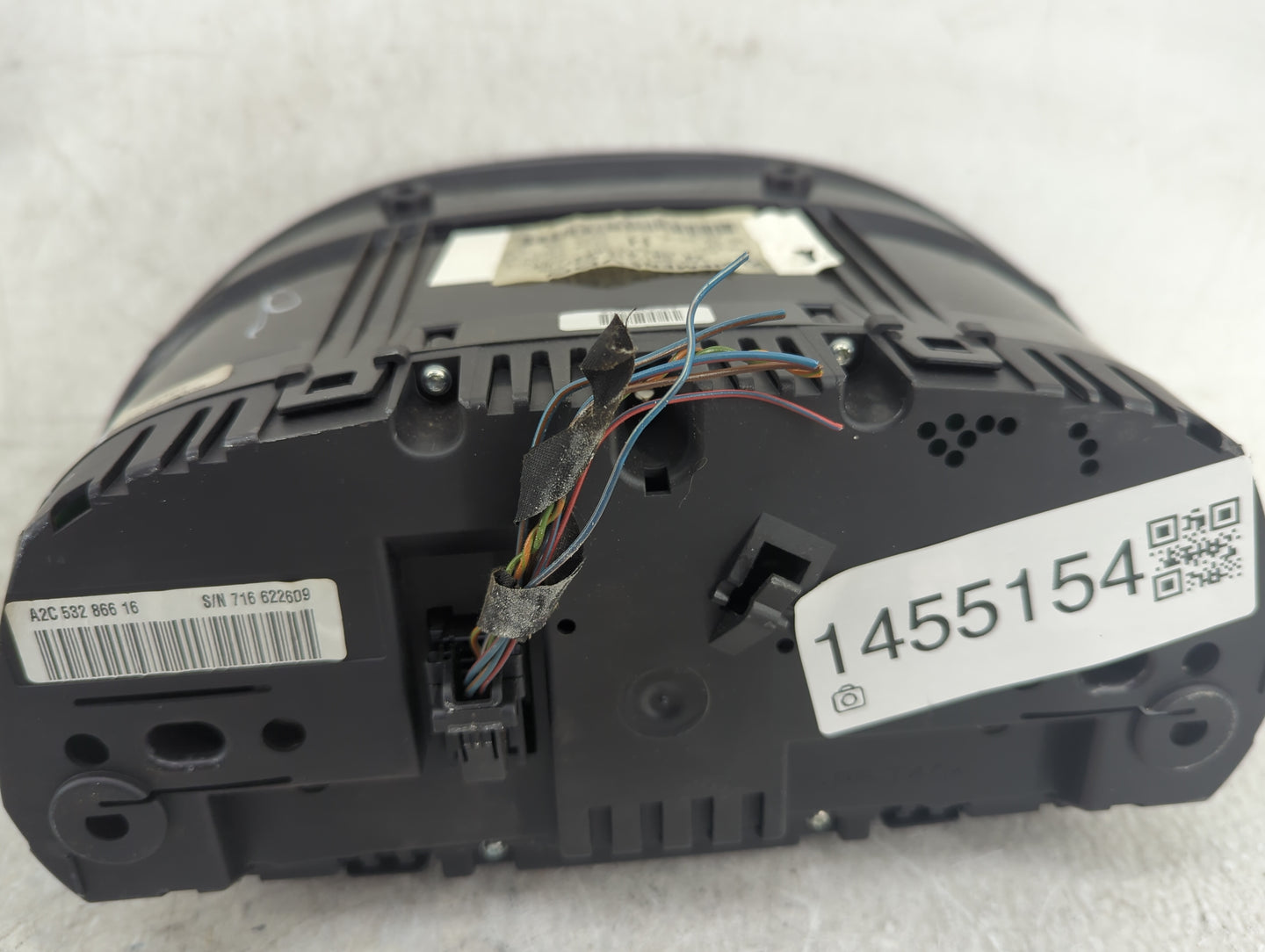 2007-2012 Bmw 328i Instrument Cluster Speedometer Gauges P/N:9166837-02 A2C53286616 Miles:161K Fits OEM Used Auto Parts - Oe