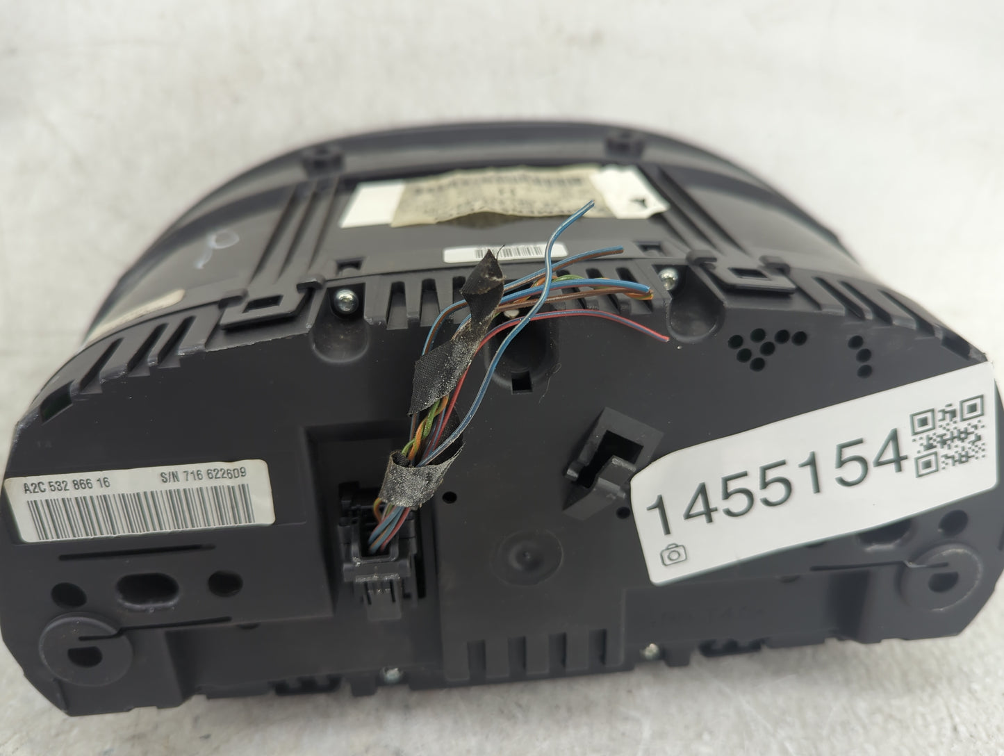 2007-2012 Bmw 328i Instrument Cluster Speedometer Gauges P/N:9166837-02 A2C53286616 Miles:161K Fits OEM Used Auto Parts - Oe