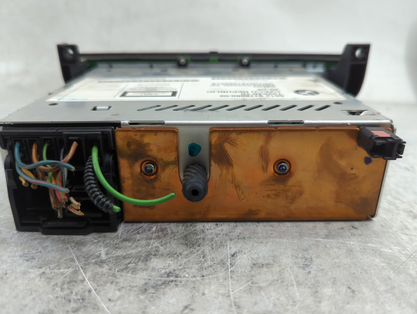 2008-2009 Bmw 328i Radio AM FM Cd Player Receiver Replacement P/N:6512 9178860-02 132640 10, VD10278 1092076 Fits Fits 2008 