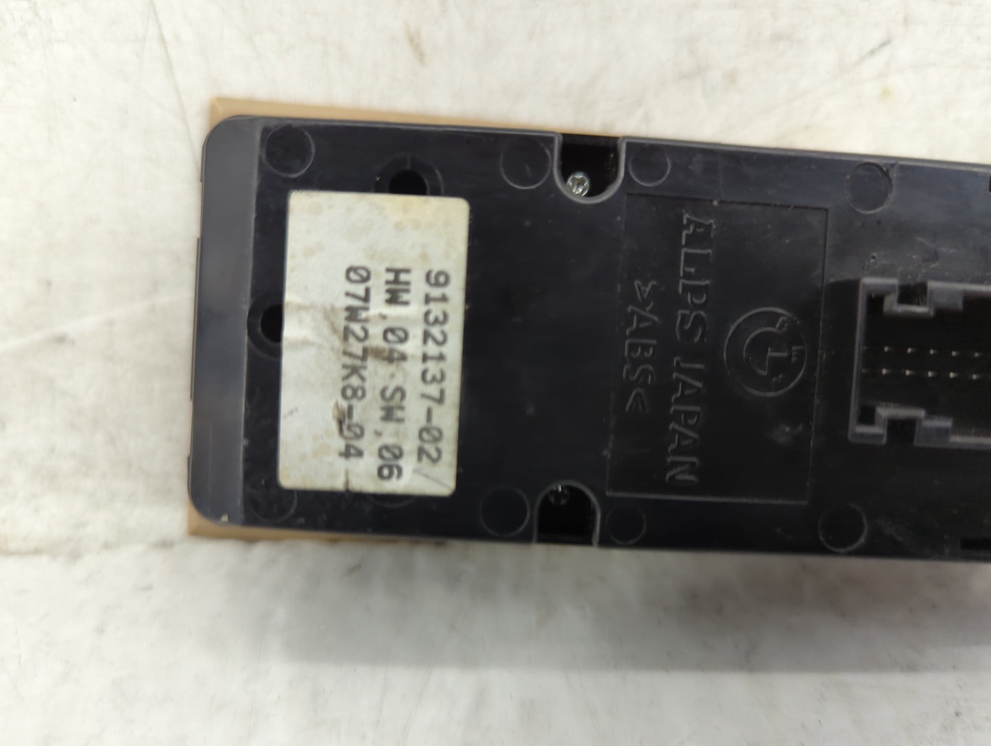 2008 Bmw 328xi Master Power Window Switch Replacement Driver Side Left Fits Fits 2006 2007 2009 2010 2011 2012 OEM Used Auto