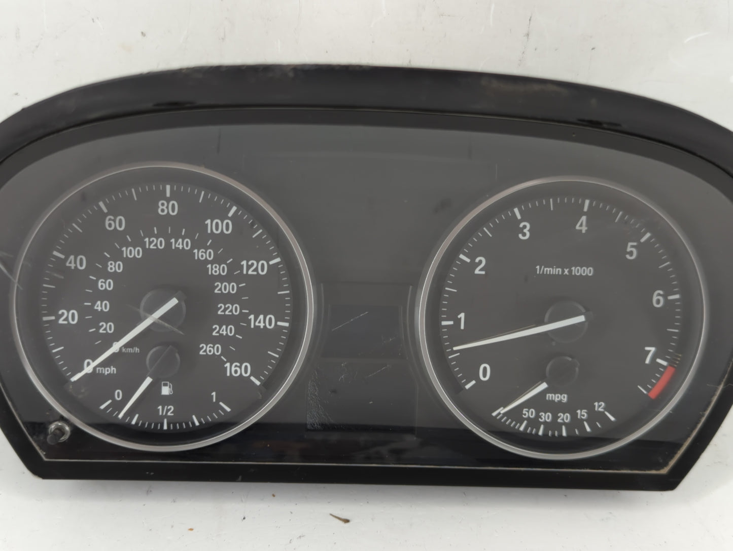 2007-2012 Bmw 328i Instrument Cluster Speedometer Gauges P/N:716 638 213 Fits Fits 2007 2008 2009 2010 2011 2012 OEM Used Au