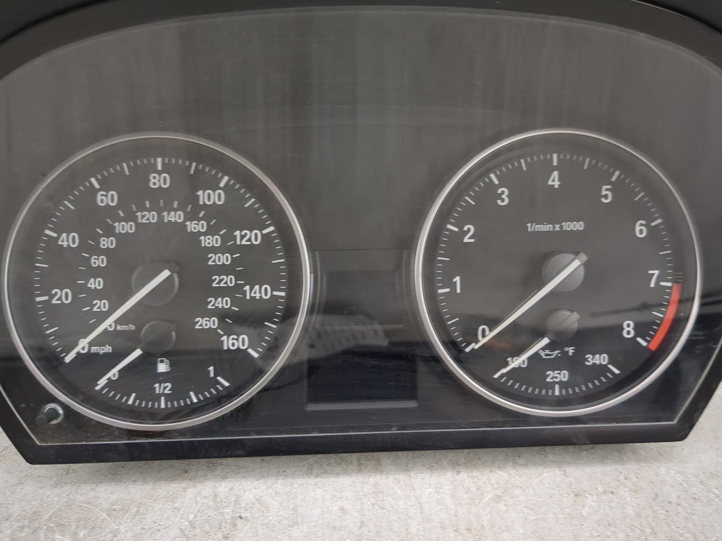 2007-2011 Bmw 328i Instrument Cluster Speedometer Gauges P/N:IK9166858025 9166858-02 Miles: Fits Fits 2007 2008 2009 2010 20