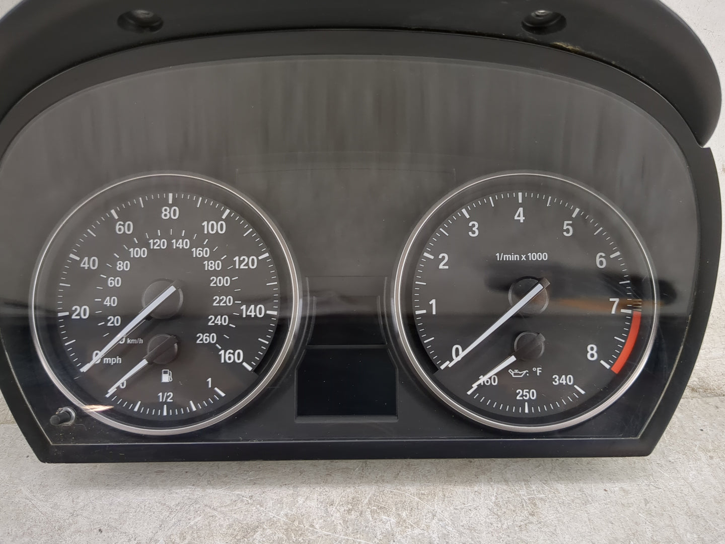 2007-2012 Bmw 328i Instrument Cluster Speedometer Gauges P/N:9166858-02 726 013 666 Miles: Fits Fits 2007 2008 2009 2010 201