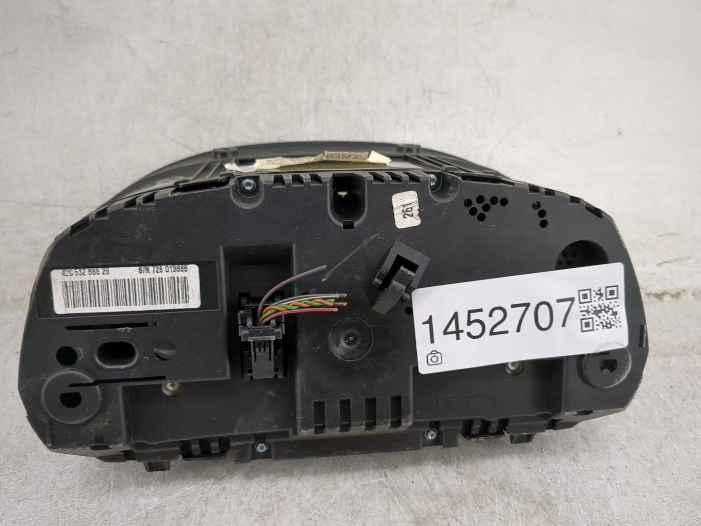 2007-2012 Bmw 328i Instrument Cluster Speedometer Gauges P/N:9166858-02 726 013 666 Miles: Fits Fits 2007 2008 2009 2010 201
