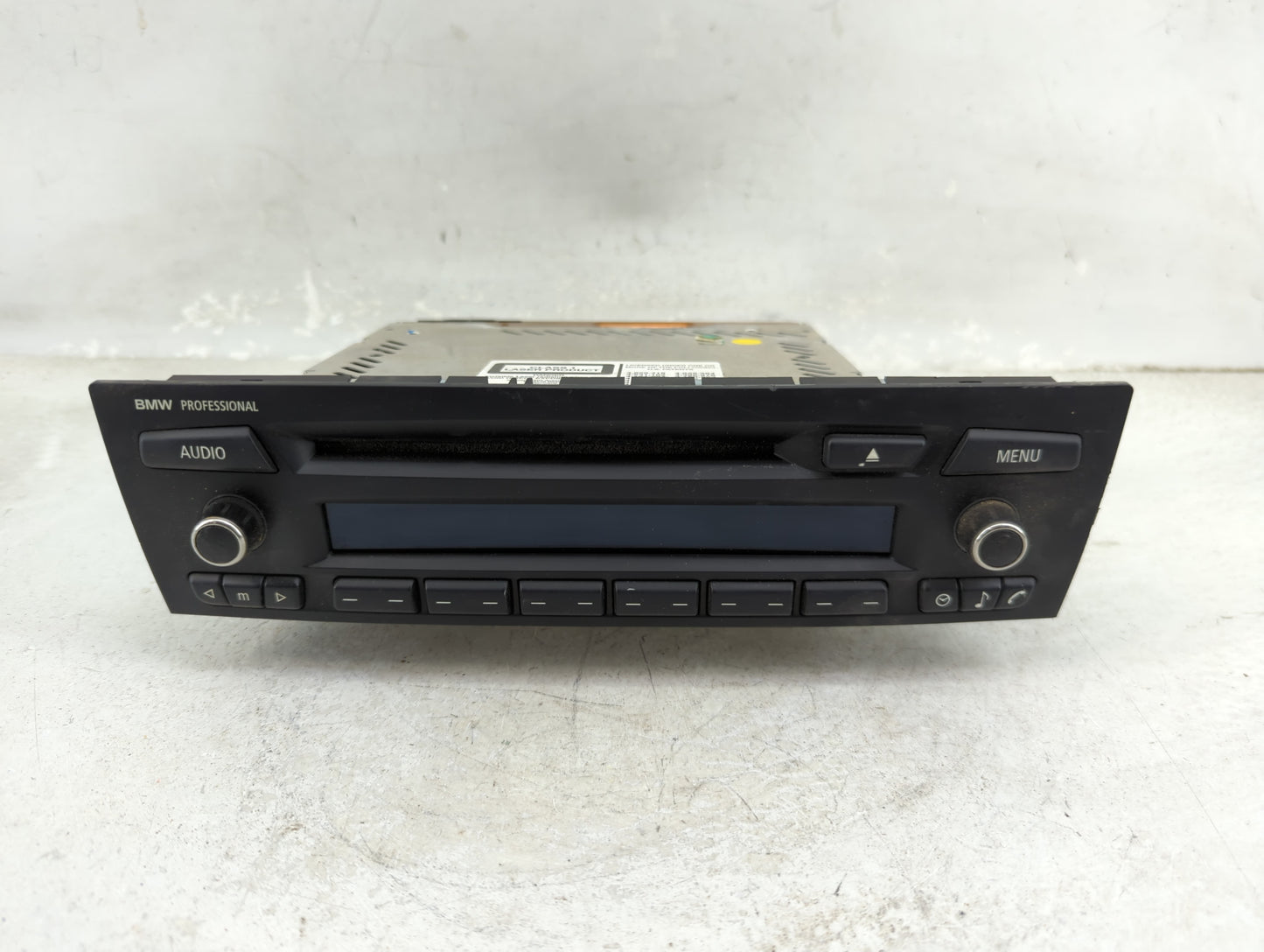 2008-2009 Bmw 328i Radio AM FM Cd Player Receiver Replacement P/N:132640 10 A2C53300833 Fits Fits 2008 2009 OEM Used Auto Pa