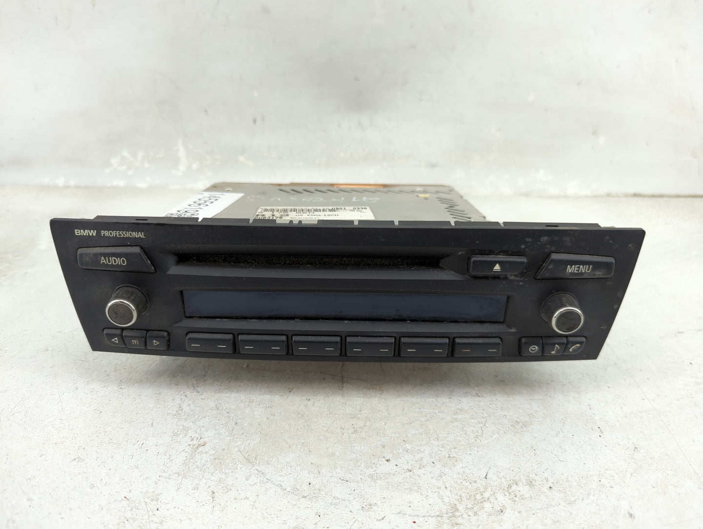 2008-2009 Bmw 328i Radio AM FM Cd Player Receiver Replacement P/N:PU83179 UB01 0338, 9 178 860 Fits Fits 2008 2009 OEM Used 