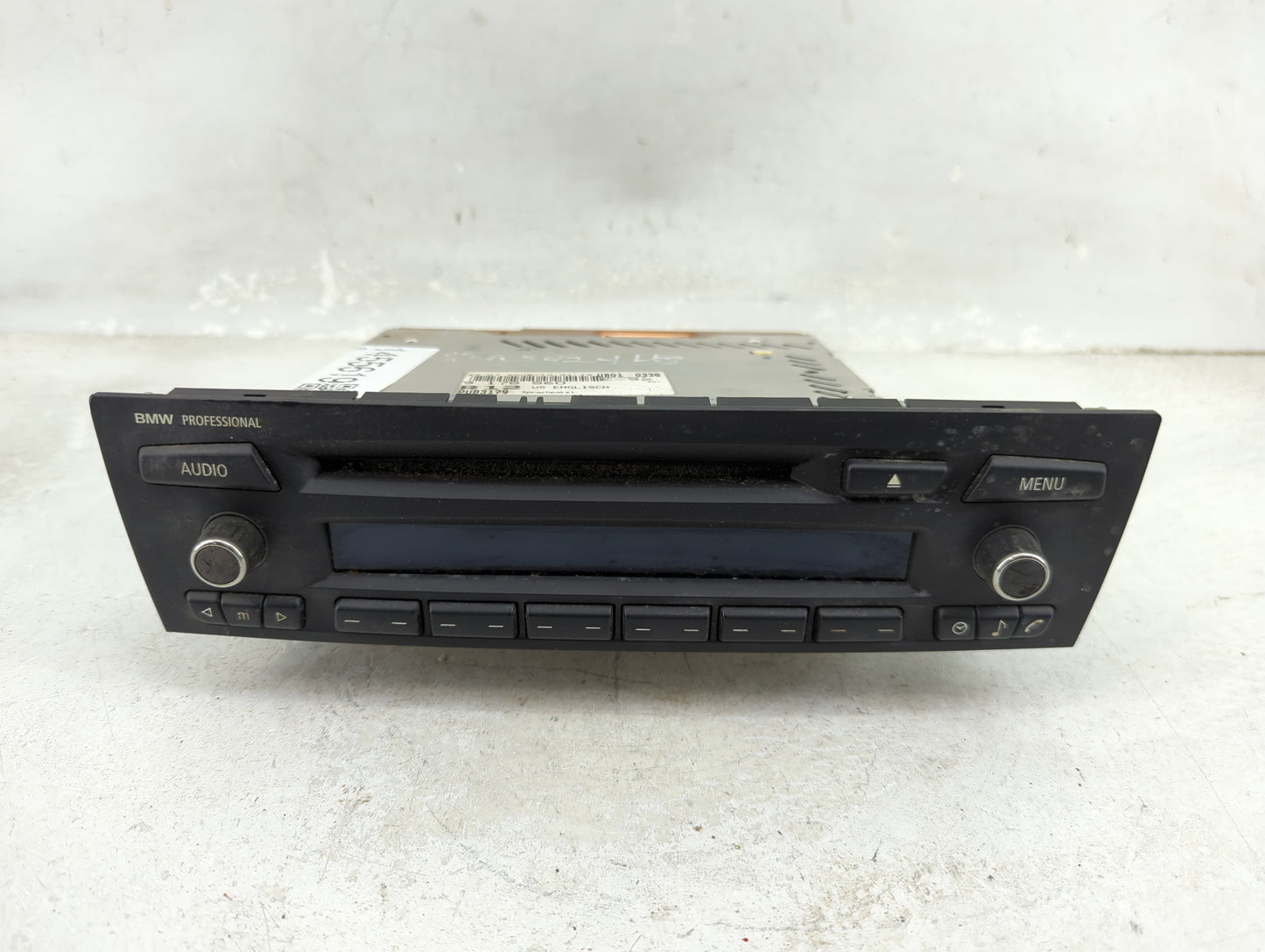 2008-2009 Bmw 328i Radio AM FM Cd Player Receiver Replacement P/N:PU83179 UB01 0338, 9 178 860 Fits Fits 2008 2009 OEM Used 