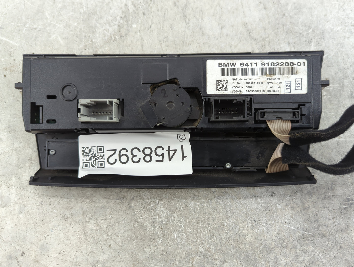 2007-2010 Bmw 328i Climate Control Module Temperature AC/Heater Replacement P/N:9182288-01 Fits Fits 2007 2008 2009 2010 OEM