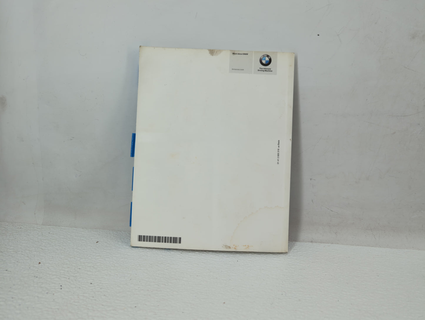 2008 Bmw 330i Owners Manual Book Guide P/N:01 41 2 600 318 OEM Used Auto Parts - Oemusedautoparts1.com