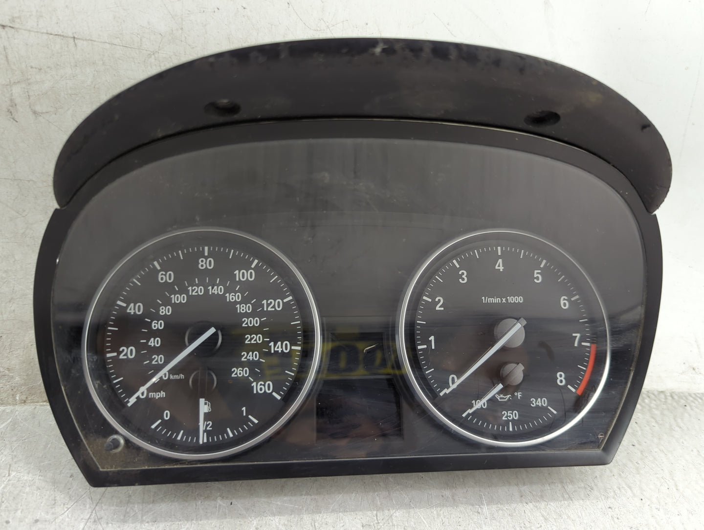 2007-2011 Bmw 335 Instrument Cluster Speedometer Gauges P/N:9166858-01 14369510 Miles:107K Fits Fits 2007 2008 2009 2010 201