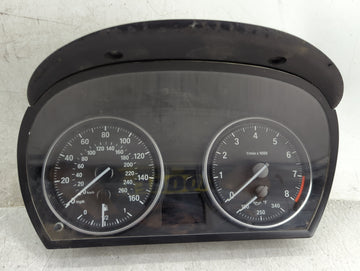 2007-2011 Bmw 335 Instrument Cluster Speedometer Gauges P/N:9166858-01 14369510 Miles:107K Fits Fits 2007 2008 2009 2010 201