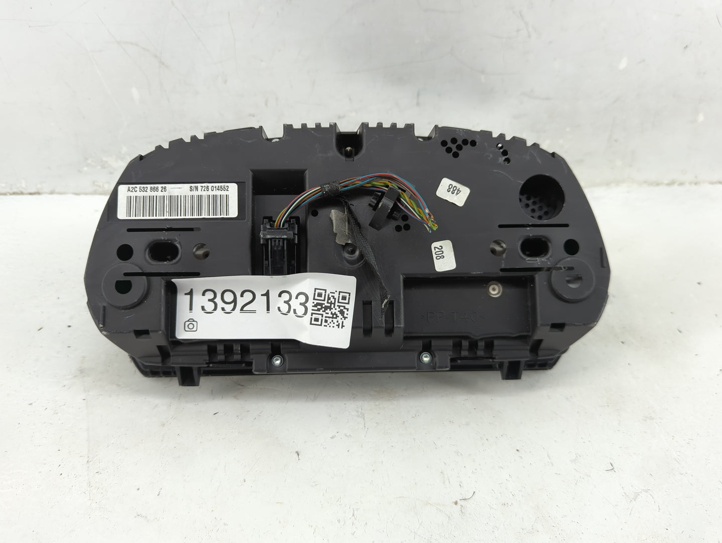 2007-2013 Bmw 335i Instrument Cluster Speedometer Gauges P/N:9166858-02 Fits Fits 2007 2008 2009 2010 2011 2012 2013 2014 20