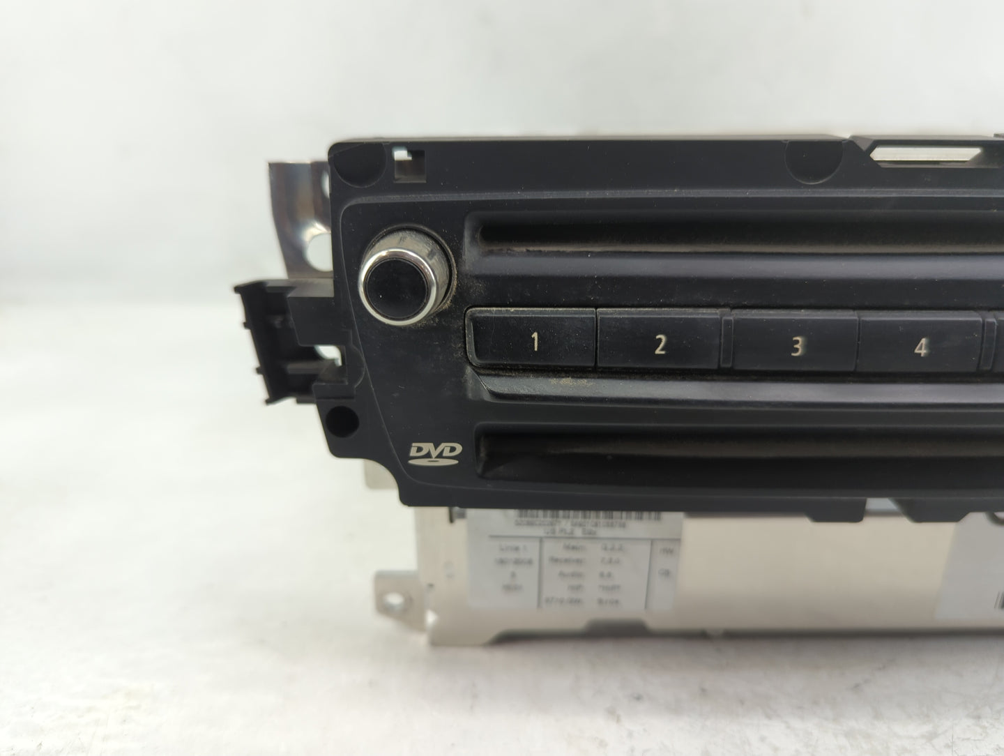 2008-2009 Bmw 335i Radio AM FM Cd Player Receiver Replacement P/N:A2C53289694 Fits Fits 2008 2009 OEM Used Auto Parts - Oemu