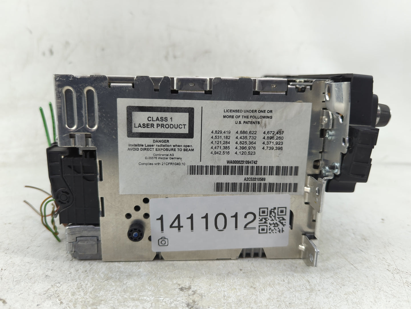 2007-2008 Bmw 335i Radio AM FM Cd Player Receiver Replacement P/N:108788-10 Fits Fits 2007 2008 2009 OEM Used Auto Parts - O